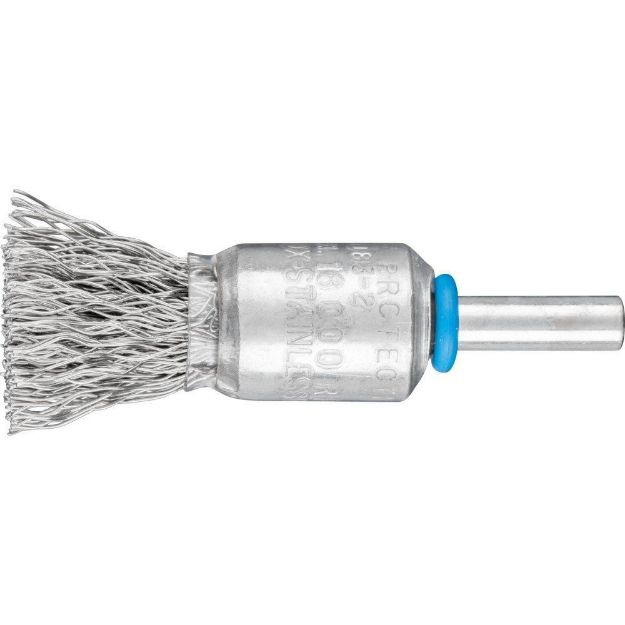 Picture of MOUNTED PENCIL BRUSH PBU  1212 INOX 035 4007220562604 562604 Brush End Crimped INOX Spindle 13 x 12