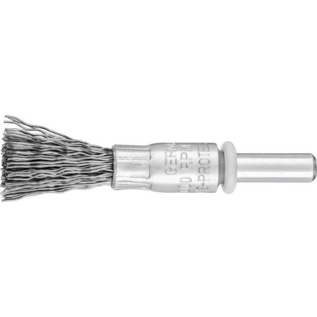 Picture of MOUNTED PENCIL BRUSH PBU  1010 ST. 035 4007220153277 153277 Brush End Crimped ST Spindle 10 x 10