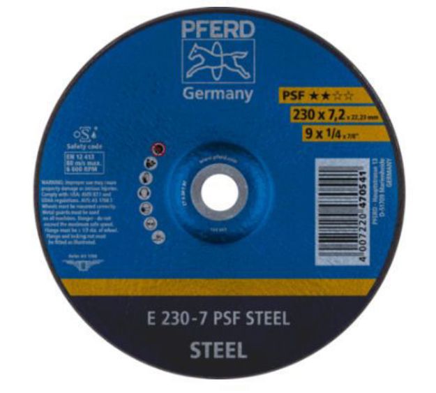 Picture of Pferd Grinding Disc 230X7 PSF STEEL