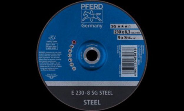 Picture of Pferd Grinding Disc 230X8 SG STEEL