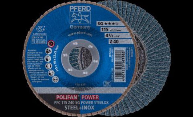 Picture of Pferd Flap Disc PFC 115 Z40 SG POWER STEELOX