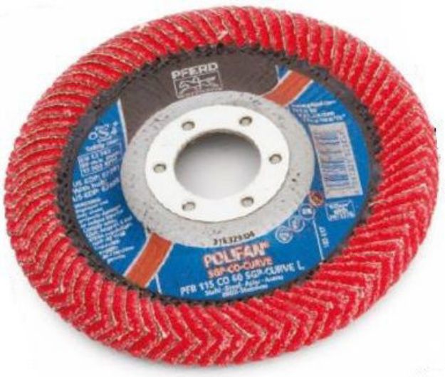 Picture of Pferd Flap Disc PFR115 L CO 60 SGP CURVE STEELOX 14mm