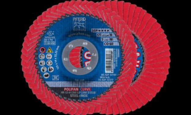 Picture of Pferd Flap Disc PFR125 M CO 60 SGP CURVE STEELOX 14mm