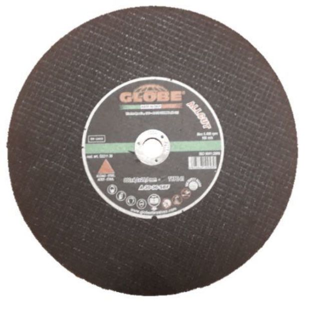 Picture of Globe 350x4x20 Reinforced Cutting Disc Metal 
Consaw