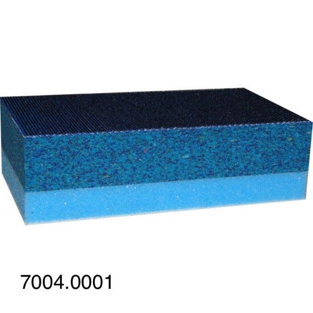 Picture of SIA Hand Block blue/white 75 x 125 Velcro 