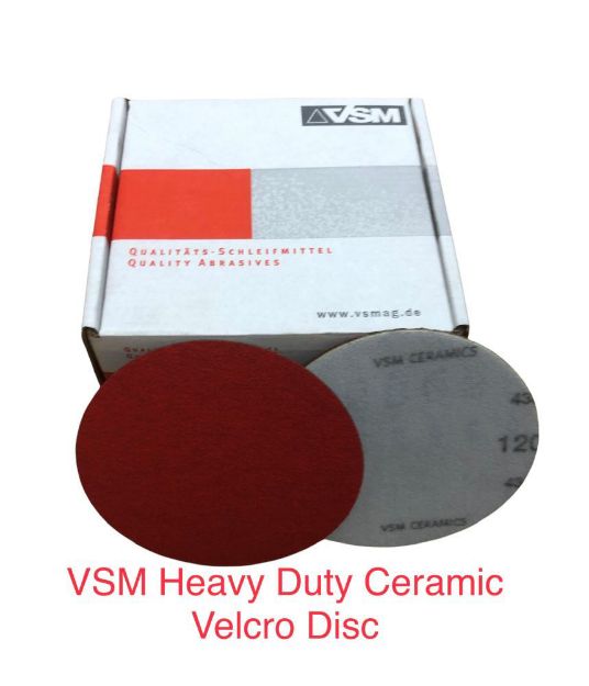 Picture of VSM 125mm Ceramic Velcro Disc C60    