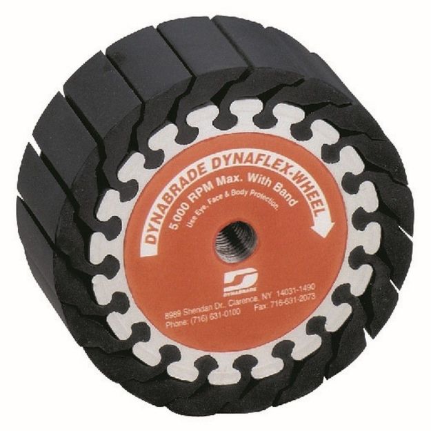 Picture of D'brade Expander Wheel 5"x 1" (25x400 bands) 5/8" thread   