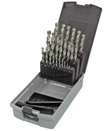 Picture of 19pc Ground Drill Set in Metal Case 
