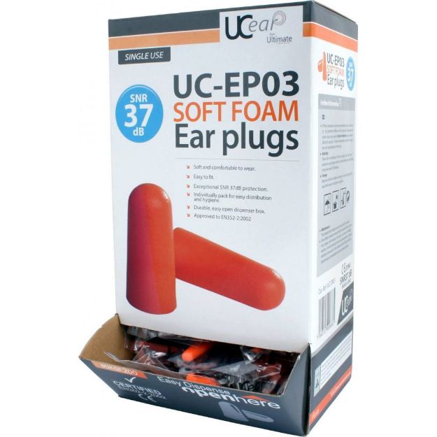 Picture of UCI Soft PU Foam Ear Plugs (200pcs)    