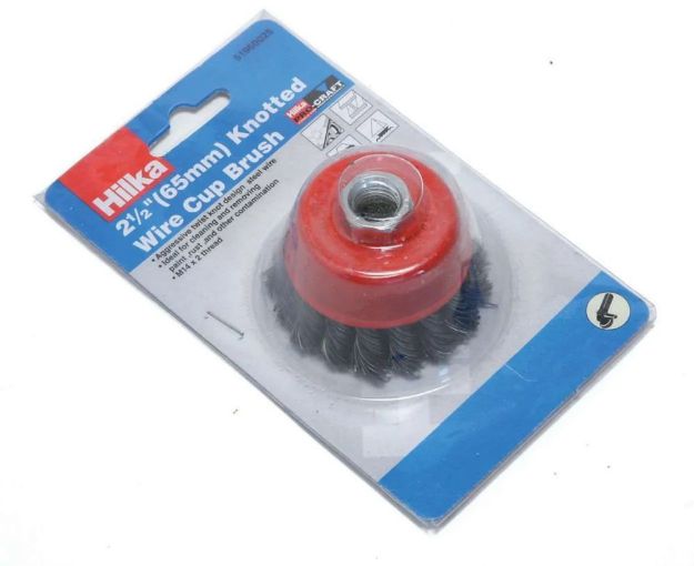 Picture of Wire Cup Brush Knotted 65mm 