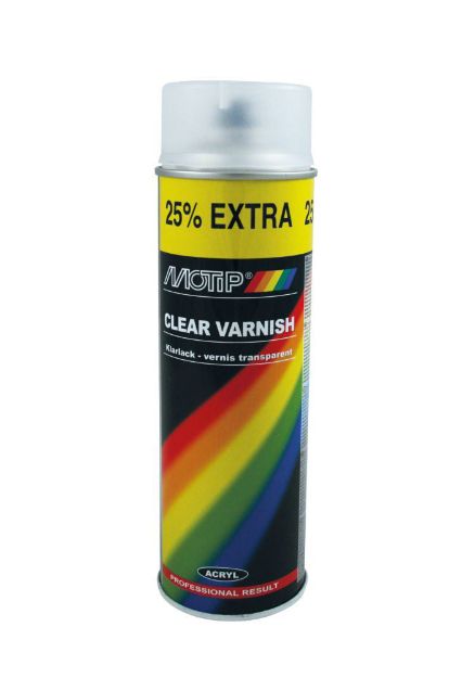 Picture of Motip Aerosol Clear Lacquer 500ml    