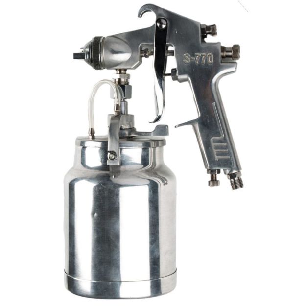 Picture of Suction Spray Gun Stainless 1.8mm C/W Reg    