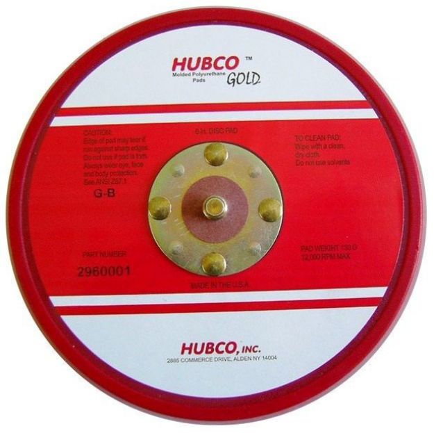 Picture of Backing Pad Hubco 150mm Low Profile 5/16
