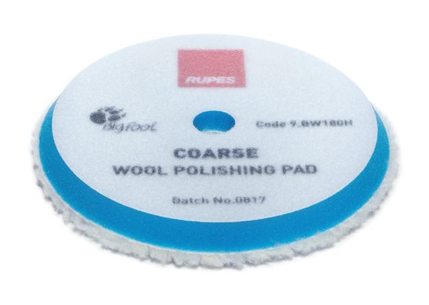 Picture of Rupes Blue Wool Polish Pad Coarse 150/170mm Coarse