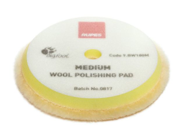 Picture of Rupes Yellow Wool Polish Pad Medium 150/170mm
