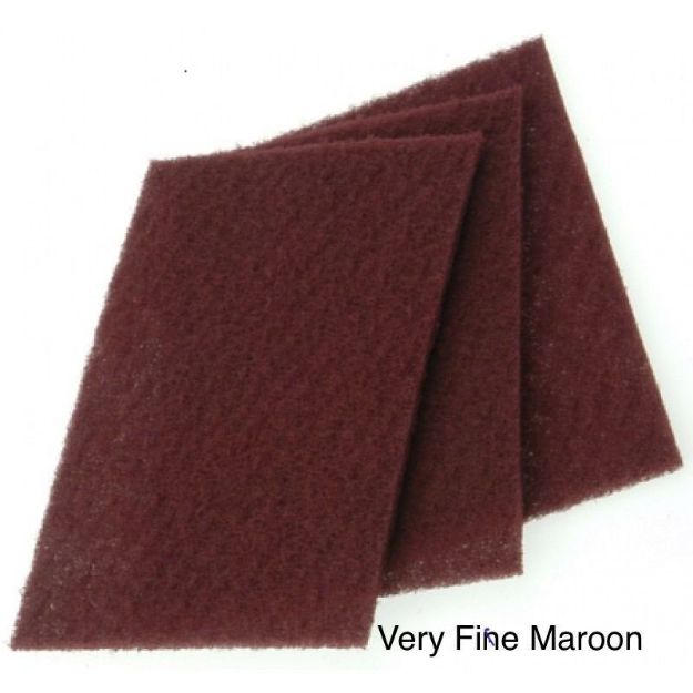 Picture of Handpads V-Fine Maroon 
