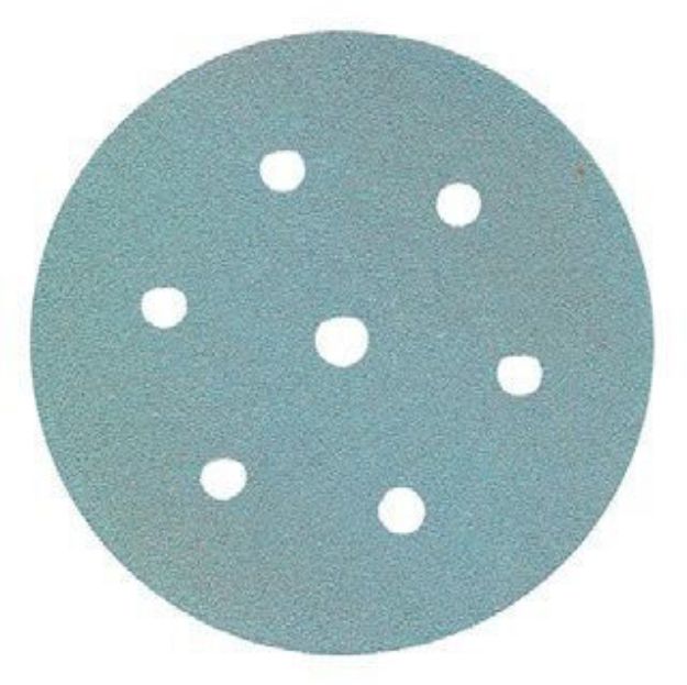 Picture of SIAFLEX 1948 7 hole 150mm P60 Velcro Disc    