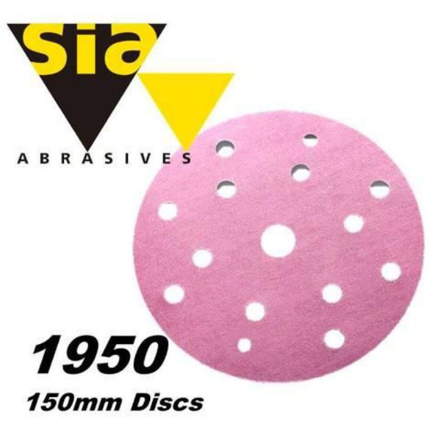 Picture of SIASPEED1950 15 hole 150mm P40 Velcro Disc    