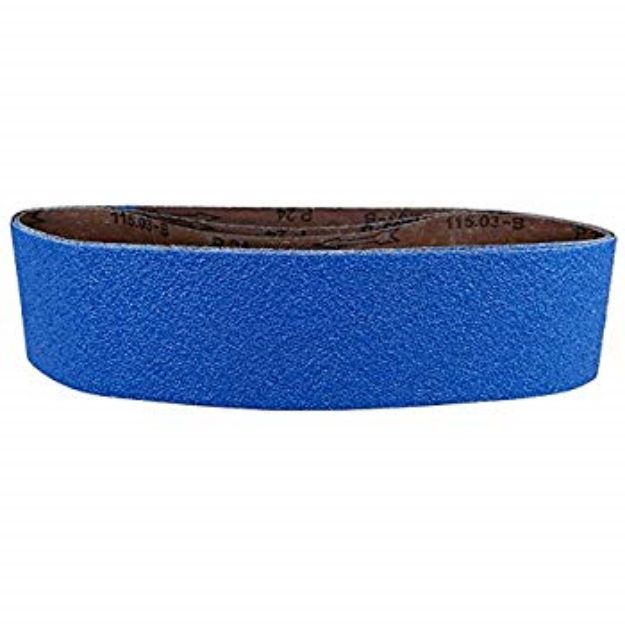 Picture of ZK713X 100 x 1250 Z36 Blue Narrow Sanding Belt