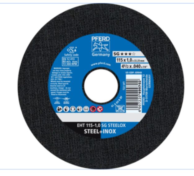 Picture of Pferd Cutting Disc 76X1.1 A60 P SG BO.10