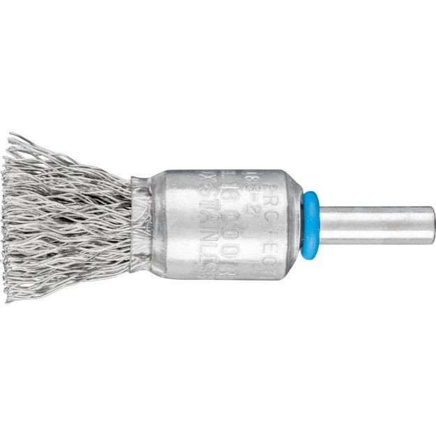 Picture of MOUNTED PENCIL BRUSH PBU  1516 ST. 02 4007220530894 530894 Brush End Crimped ST Spindle 15 x 16