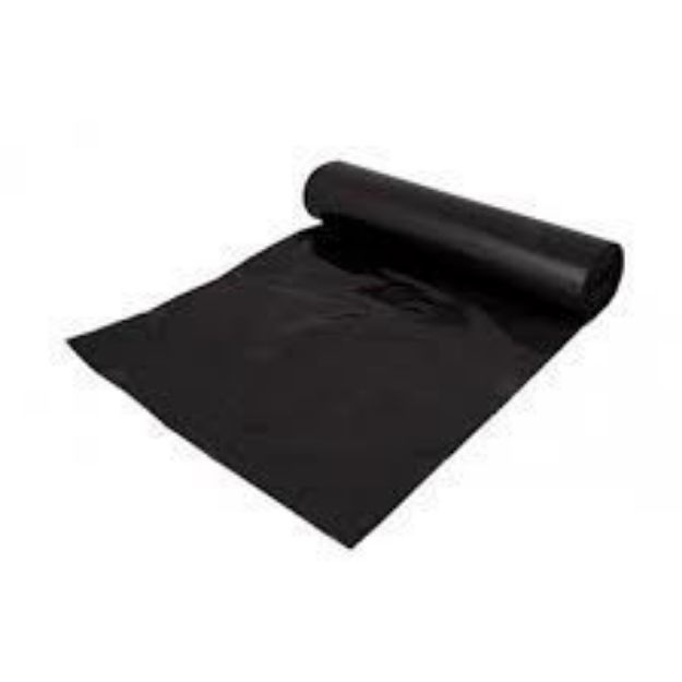 Picture of Black Refuse Sacks 250gm (8 rolls x 25 bags)