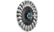 Picture of MOUNTED WH.BRUSH RBG 10012 INOX  035 4007220530405 530405 Brush Wheel Knotted INOX Spindle 100 x 12