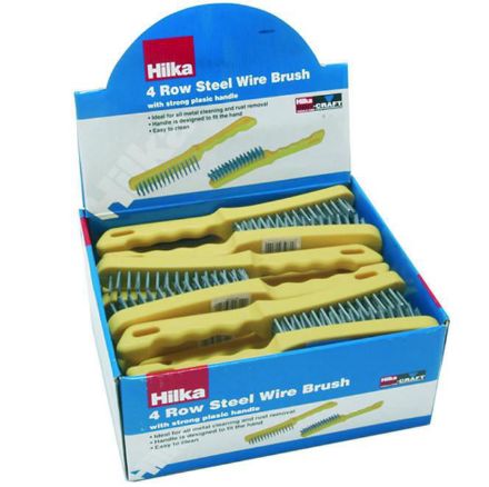 Picture of 24 pce 4 Row Steel Wire Brush Set