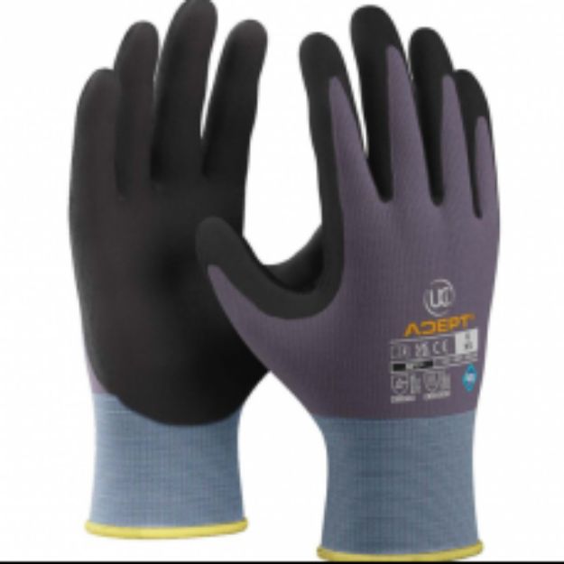 Picture of Adept PC Precise Nitrile Coated Gloves 9