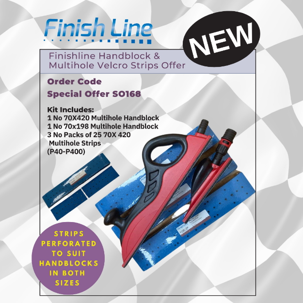 Picture of Finishline Handblock & Multihole Velcro Strips Offer