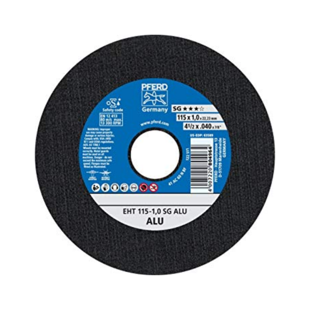 Picture of Pferd Cutting Disc 115X1 A60 SG ALU 