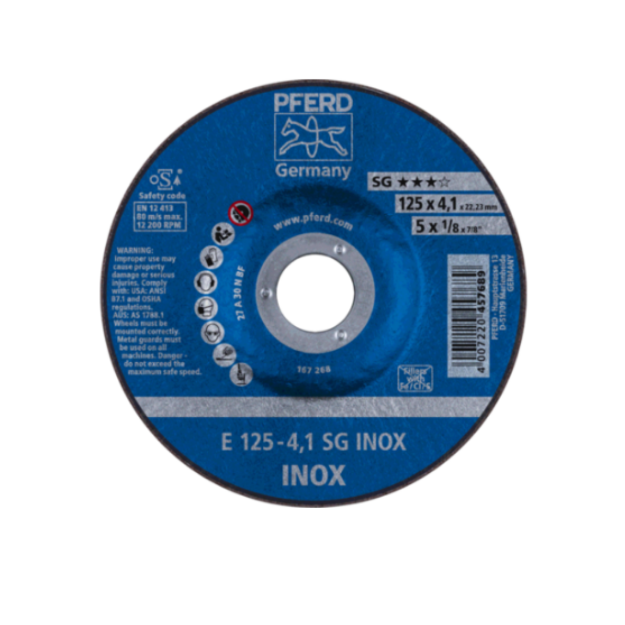 Picture of Pferd Grinding Disc 125X4,1 SG INOX