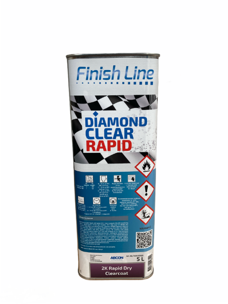 Picture of 2K Rapid Dry Clearcoat 1ltr Diamond Clear Rapid   
