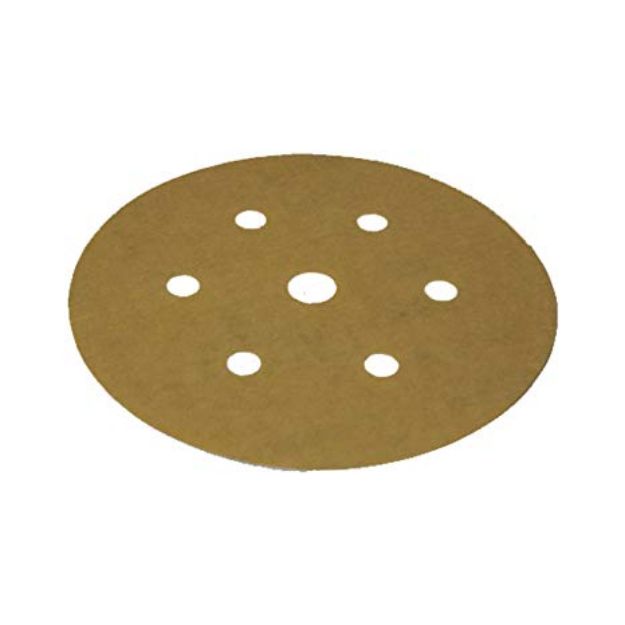 Picture of 6+1 Hole 150mm  P60 Velcro Disc 