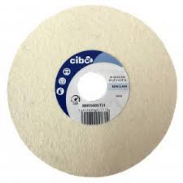 Picture of Felt Polishing Wheel 150 x 6 x 25.4    