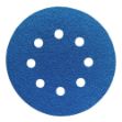 Picture of Blue Film Velcro Disc 125mm 8-hole P500    