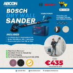 Picture of Bosch Drywall Sander Promotion with 50 discs in Hard Case