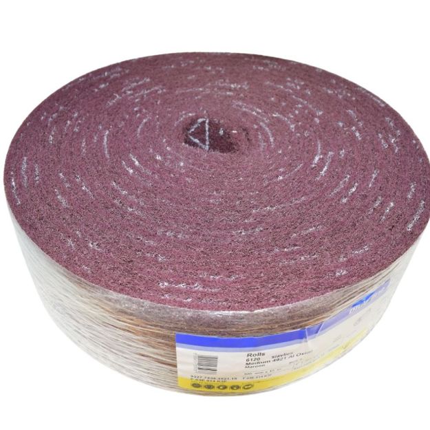 Picture of C&F Roll 105mm x 10m MED Maroon    