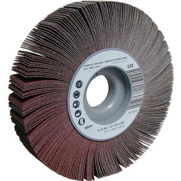 Picture of Resin Centre Flapwheel 165 x 50 x 32 A080    