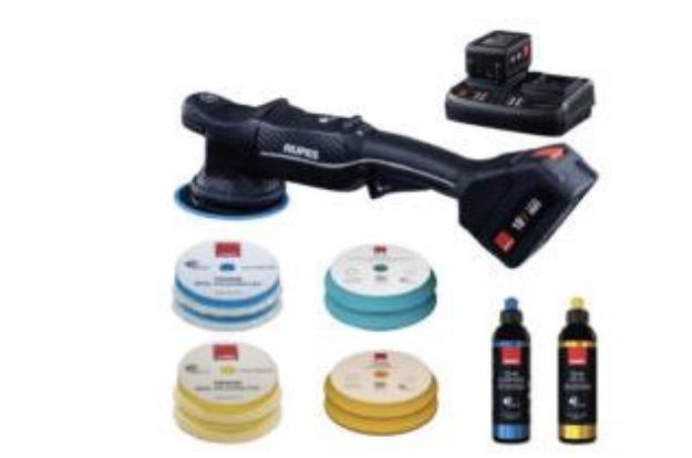 Picture of Rupes Cordless Bigfoot Polisher Kit, incl 2 Batteries