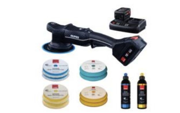 Picture of Rupes Cordless Bigfoot 21 Polisher Kit, incl 2 Batteries